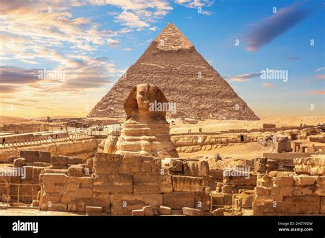 Piramide E Sfinge Di Giza Immagini E Fotografie Stock Ad Alta