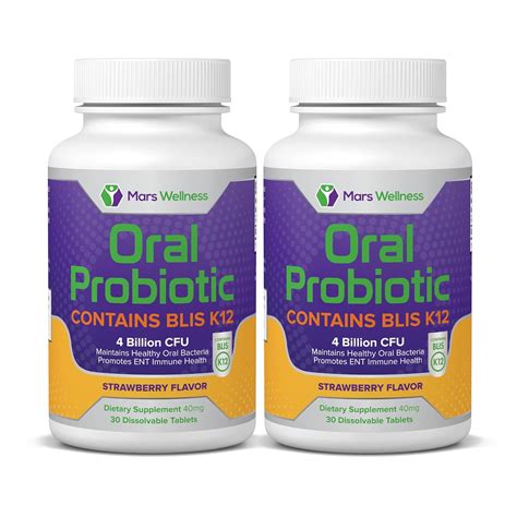 Oral Probiotic Supplement With BLIS K12 4 Billion CFU Doctor