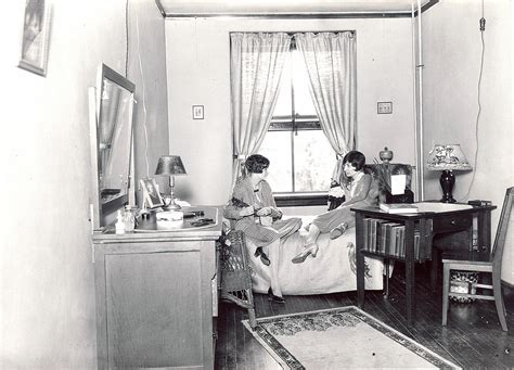 Iowa City Past Dorm Room In Currier Hall The University Of Iowa