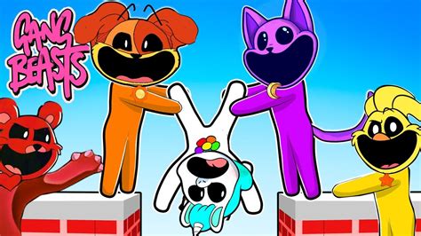 Gang Beasts Insano Com Todos Os Animais Smiling Critters Estevão