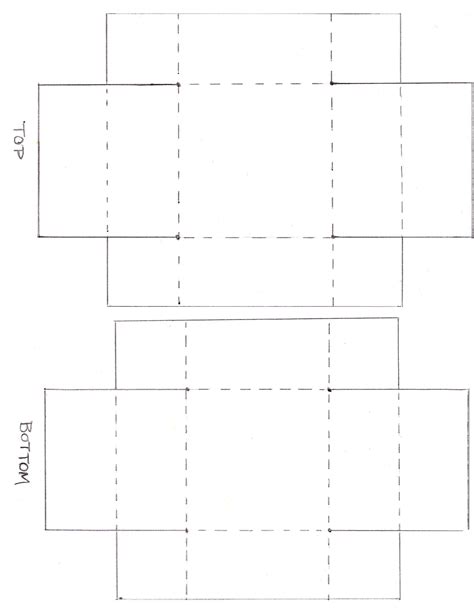 Free Printable Template For Small Boxes Printable Templates