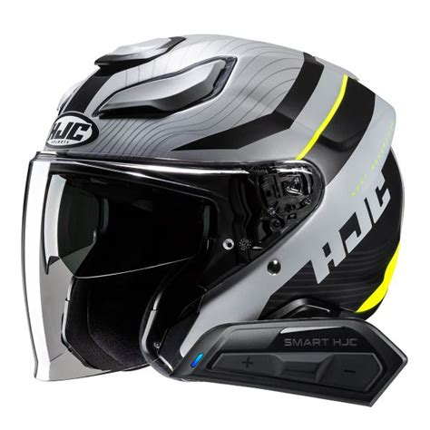 Pack Casco Kit Bluetooth HJC F31 Naby MC3HSF Kit Bluetooth Smart