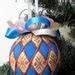 Christmas Ornament Tutorial Diy No Sew Harlequin Etsy