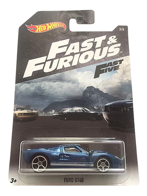 Hot Wheels Fast And Furious Bundle Of 6 Cars From Fast And Furious 2 Fast 2 Furious Fast 5 The