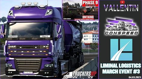 Live Euro Truck Simulator Conspeed Convoy Liminal Logistics