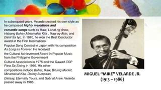 Contemporary Philippine Music Ppt