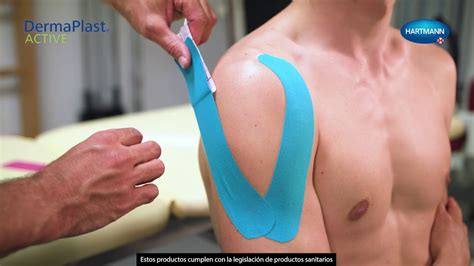 Kinesiotape Para El Dolor De Hombro Dermaplast Active YouTube