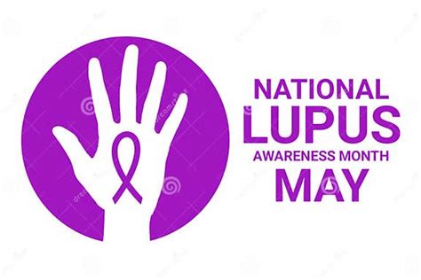 National Lupus Awareness Month Stock Illustration Illustration Of