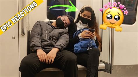 Sleeping On Strangers In The Metro Prank Epic Reaction