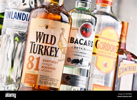 Bacardi Rum Bottles Photos And Bacardi Rum Bottles Images Alamy