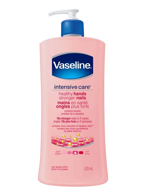 Vaseline Intensive Care Healthy Hands Stronger Nails Conditioning