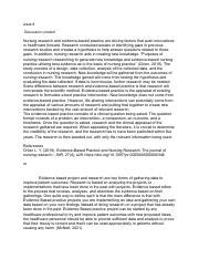 Msn 563 Week 8 D1 Pdf Week 8 Discussion Posted Nursing Research And