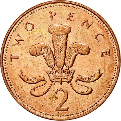 Two Pence Coin From United Kingdom Online Coin Club