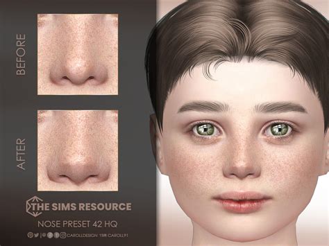 The Sims Resource Nose Preset 42 Hq