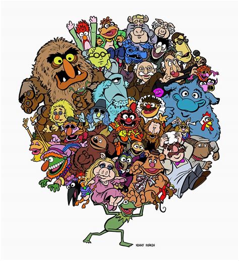 Fan Art Friday: Muppets by techgnotic on DeviantArt