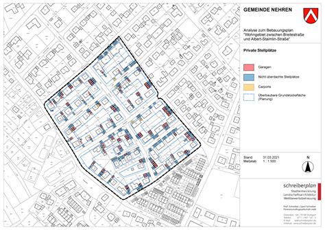 Gemeinde Nehren Schreiberplan Stadtplanung Landschaftsarchitektur