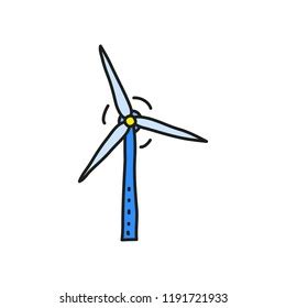 6,345 Wind Turbine Cartoon Images, Stock Photos, 3D objects, & Vectors | Shutterstock