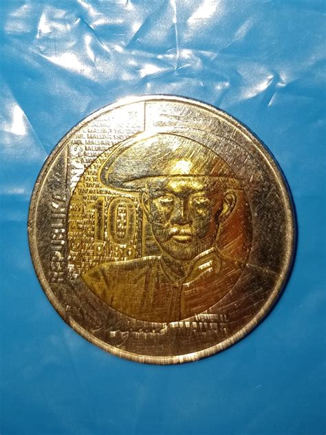 Philippine 10 Peso Gen Miguel Malvar Commemorative Coin Hobbies Toys