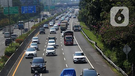 Polri Mulai Berlakukan Contra Flow Di Tol Trans Jawa Saat Libur Nataru