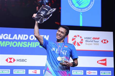 Jonatan Christie Lega Akhiri Puasa Gelar 30 Tahun Tunggal Putra