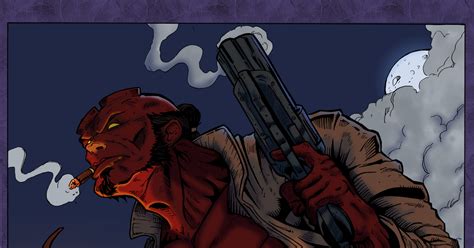 Hellboy Hellboy Brooding Catのイラスト Pixiv