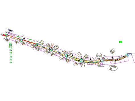 Pavimentos De Uma Rua Em Autocad Baixar Cad Mb Bibliocad