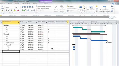 Project 2010 Grundkurs Manuell und automatisch geplante Vorgänge