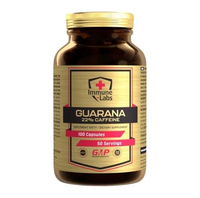 Immune Labs Guarana: инструкция + цена от 352 грн в аптеках | Tabletki.ua