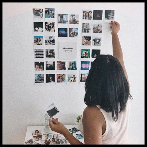 Ways How To Display Polaroids Polaroid Wall Polaroid Wall