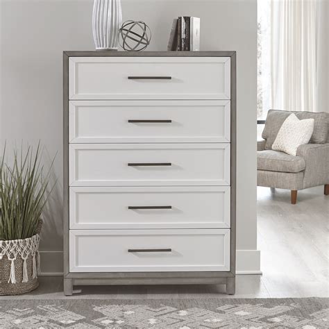 Gracie Oaks Sarva 5 Drawer 40 W Solid Wood Chest And Reviews Wayfair