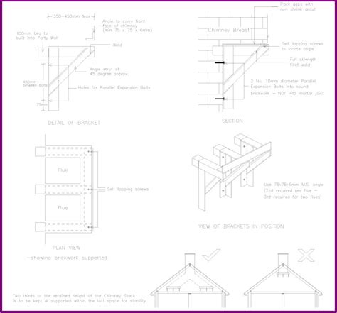 Gallow Brackets Calculations Fire Breast Removal