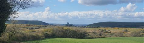 Swanage Pier To Corfe Castle To Coast Loop Dorset England