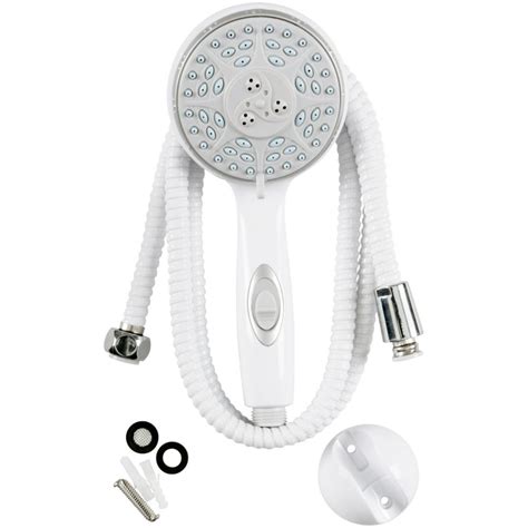 Camco 43714 - Plastic White Shower Head Kit - Walmart.com - Walmart.com