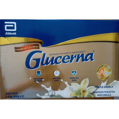 Glucerna Vanilla Kg Bib Diabetes Specific Formula Shopee Malaysia