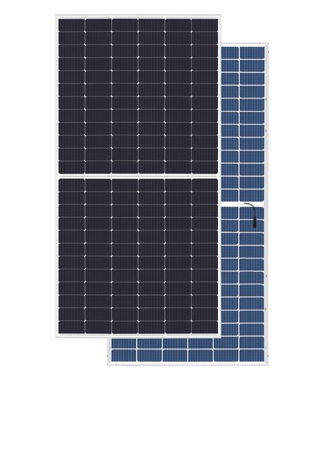 Haitai Solar 445W Mono Split Bifacial Silver Frame Clear White