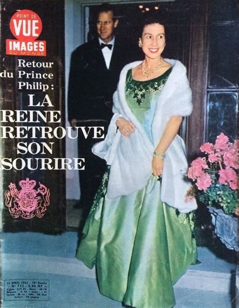 1962 Point De Vue N 722 Retour Du Prince Philip La Reine Retrouve Son