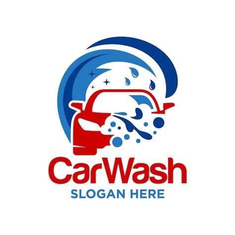 Premium Vector Car Wash Logo Design Vector Template