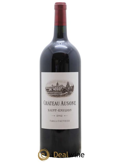 Acheter Château Ausone 1er Grand Cru Classé A 2012 lot 8413