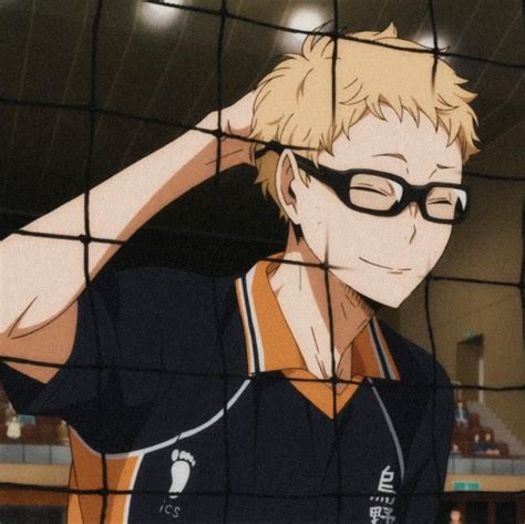 Tsukishima Kei Haikyuu Karasuno Haikyuu Anime Anime Guys Manga