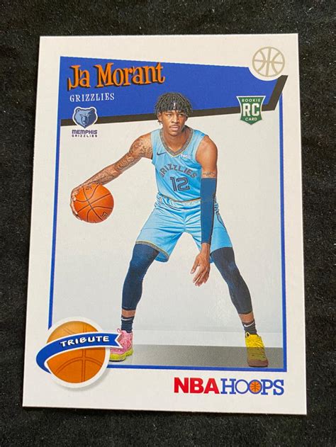 Lot Mint Nba Hoops Rc Ja Morant Rookie Basketball Card