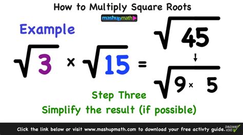 How to Multiply Radicals in 3 Easy Steps — Mashup Math