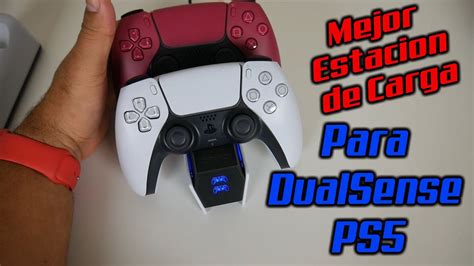 Estaci N De Carga Dualsense Ps Con Carga R Pida Doble Youtube