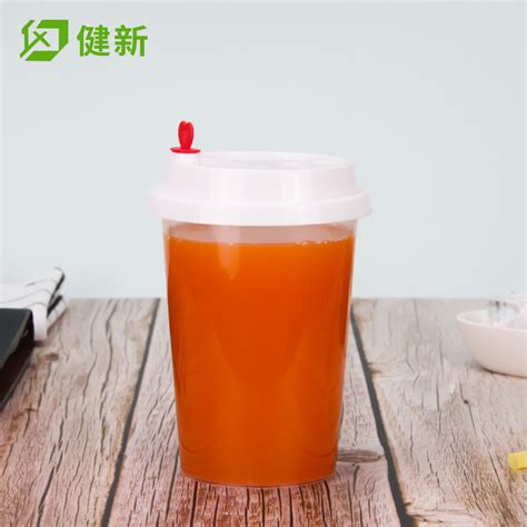 85 Caliber Customized Plastic Clear Disposable Juice Milk Tea Cup