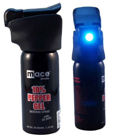 Mace® Pepper Gel Night Defender Mk Iii With Light For Security Sake