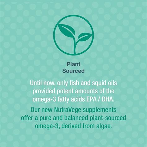 Natures Way Nutravege Omega 3 Supplement Vegan Vegetarian 500mg