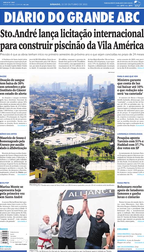 Di Rio Do Grande Abc Out Jornais E Revistas Sapo Pt