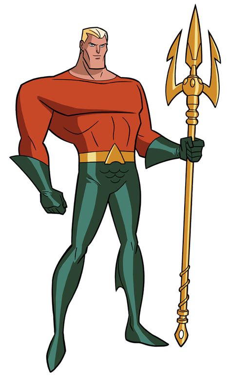 Justice League DCAU Roll Call - Aquaman by TimLevins on DeviantArt