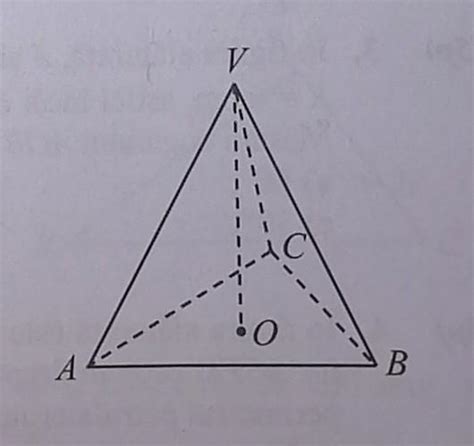 În Figura Alăturată Vabc Este O Piramidă Triunghiulară Regulată De