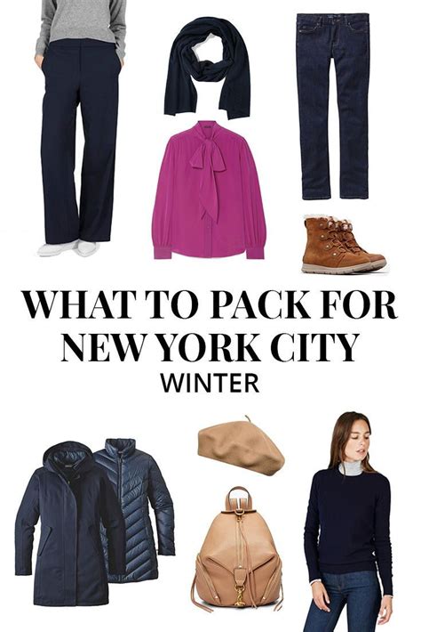 Packing List New York Winter Printable Templates Free