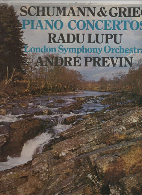 Schumann Grieg Radu Lupu London Symphony Orchestra Andr Previn